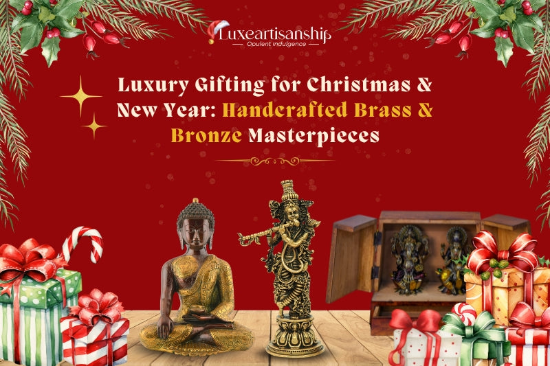 Christmas & New Year luxury gifts – handcrafted brass & bronze