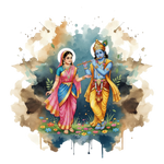 Radha Krishna Statue