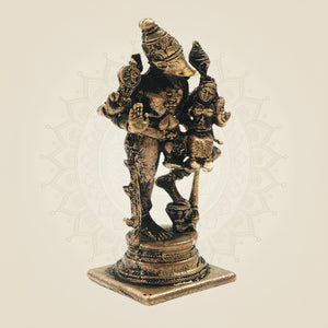 Bronze Varaha Swamy Idol with Lakshmi Devi