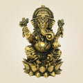 3" Lord Ganesha Bronze Idol – Auspicious Divine Murti for Mandir