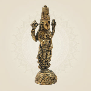 Bronze Tirupati Balaji Idol