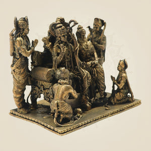 Panchaloha Ram Darbar Sculpture