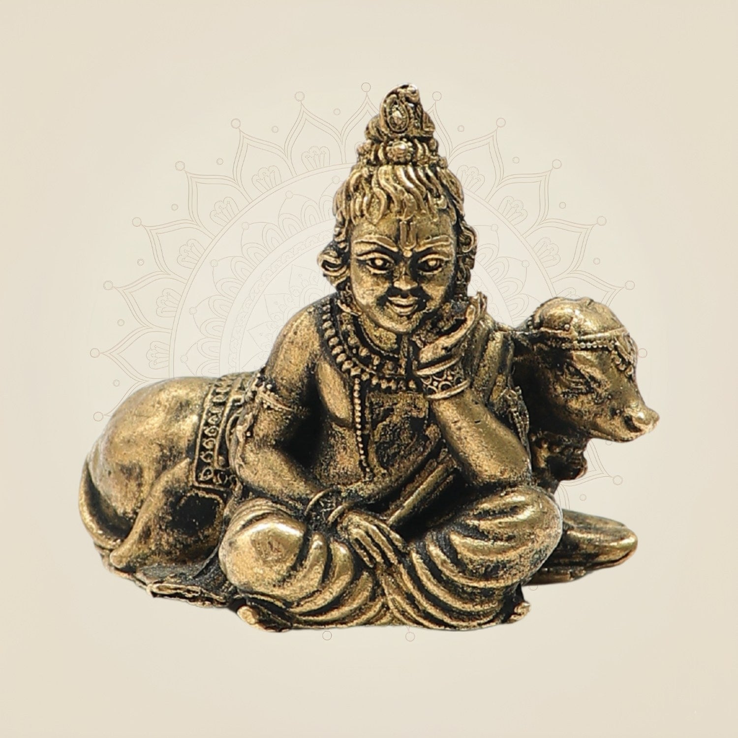 Bronze Bal Krishna Idol