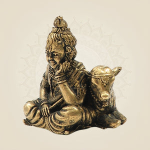 Bronze Bal Krishna Statue