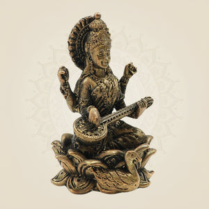 Panchaloha Bronze Chaturbhuja Sculpture