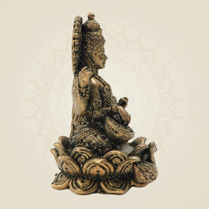 Panchaloha Bronze Chaturbhuja Idol