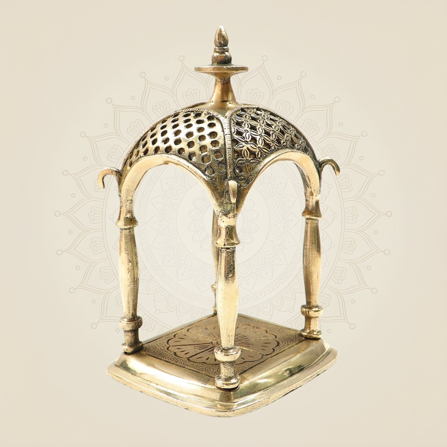 Brass Mandir Showpiece