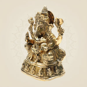 Brass Ganesh Idol