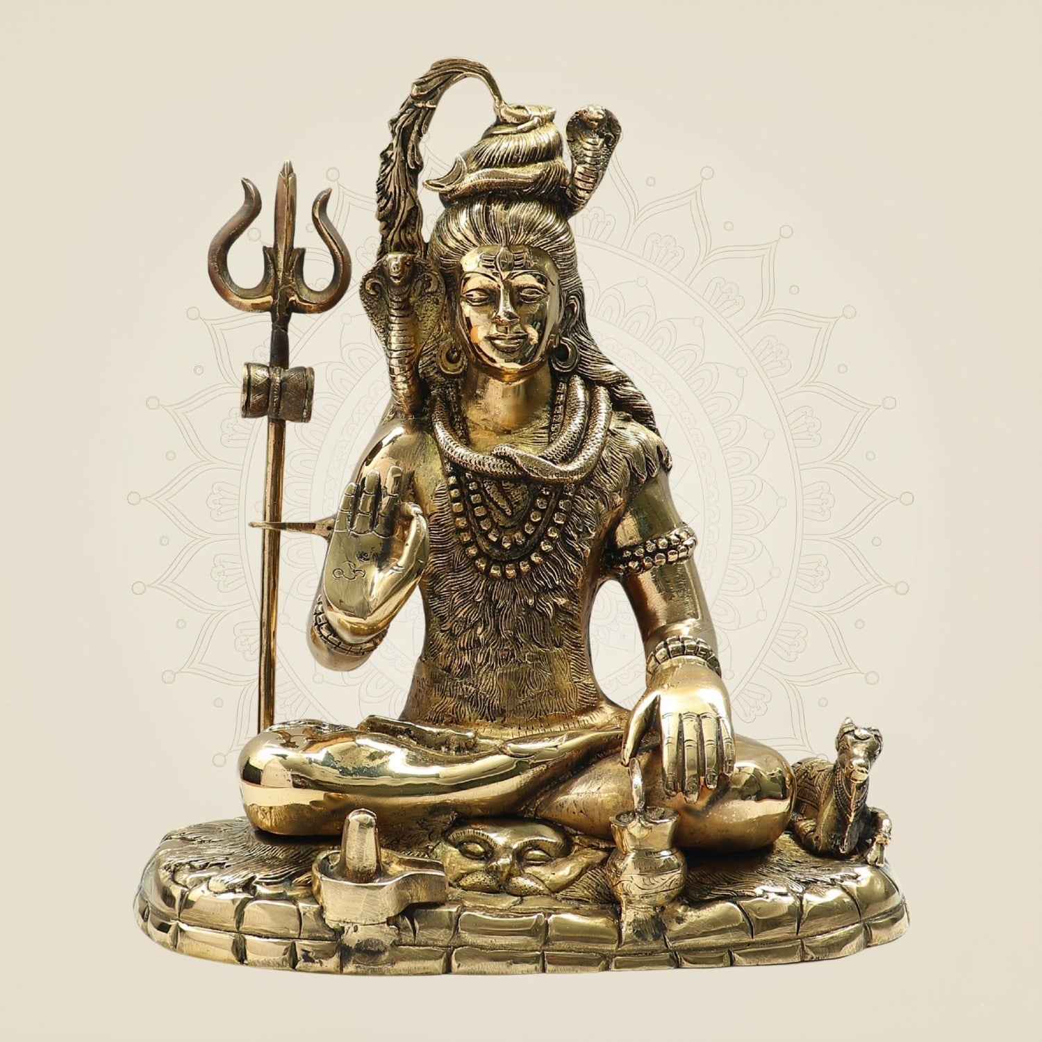 brass Shiva Idol