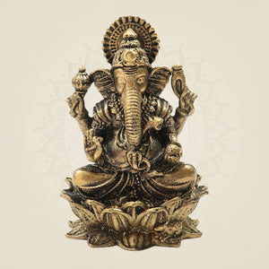 Bronze Ganesha Idol