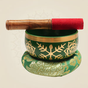 2.5" Brass Tibetan Singing Bowl for Meditation, Yoga & Sound Healing - Luxeartisanship