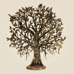 Brass Kalpavriksha Tree with Fine Rhinestone Jewellery Work