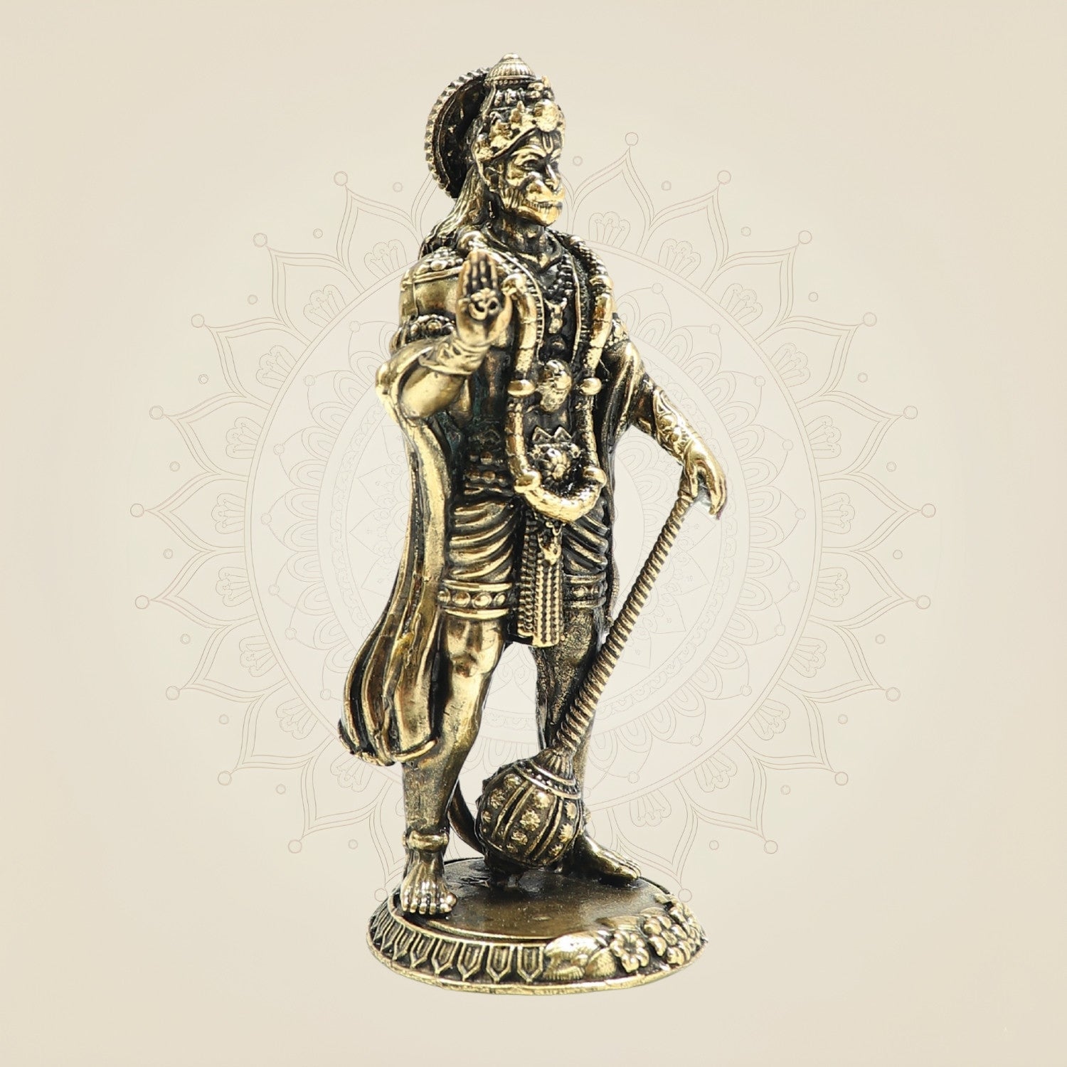 Brass Hanuman Idol