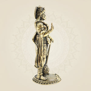 Brass Hanuman Statue