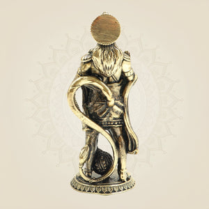 Brass Hanuman Sculpture