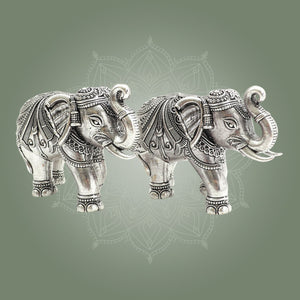 Elephant Brass Sculpture