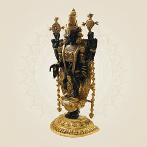 Brass Tirupati Balaji Idol