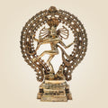 Brass Nataraja Murti 21.5" - Big Size Lord Shiva in Cosmic Dance Form Idol