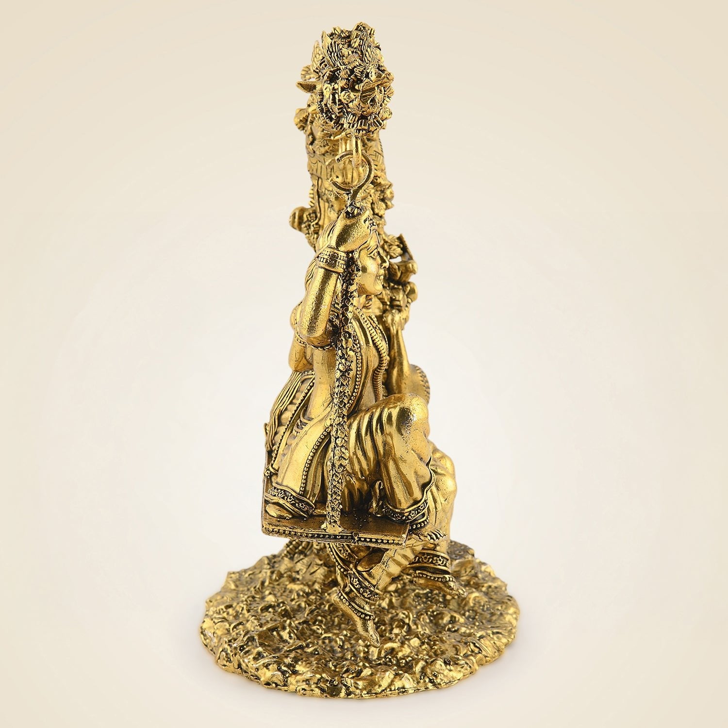 Pure Brass Radha Krishna