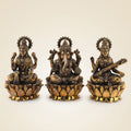Brass Ganesh Laxmi Saraswati