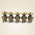 Brass Elephant Diya