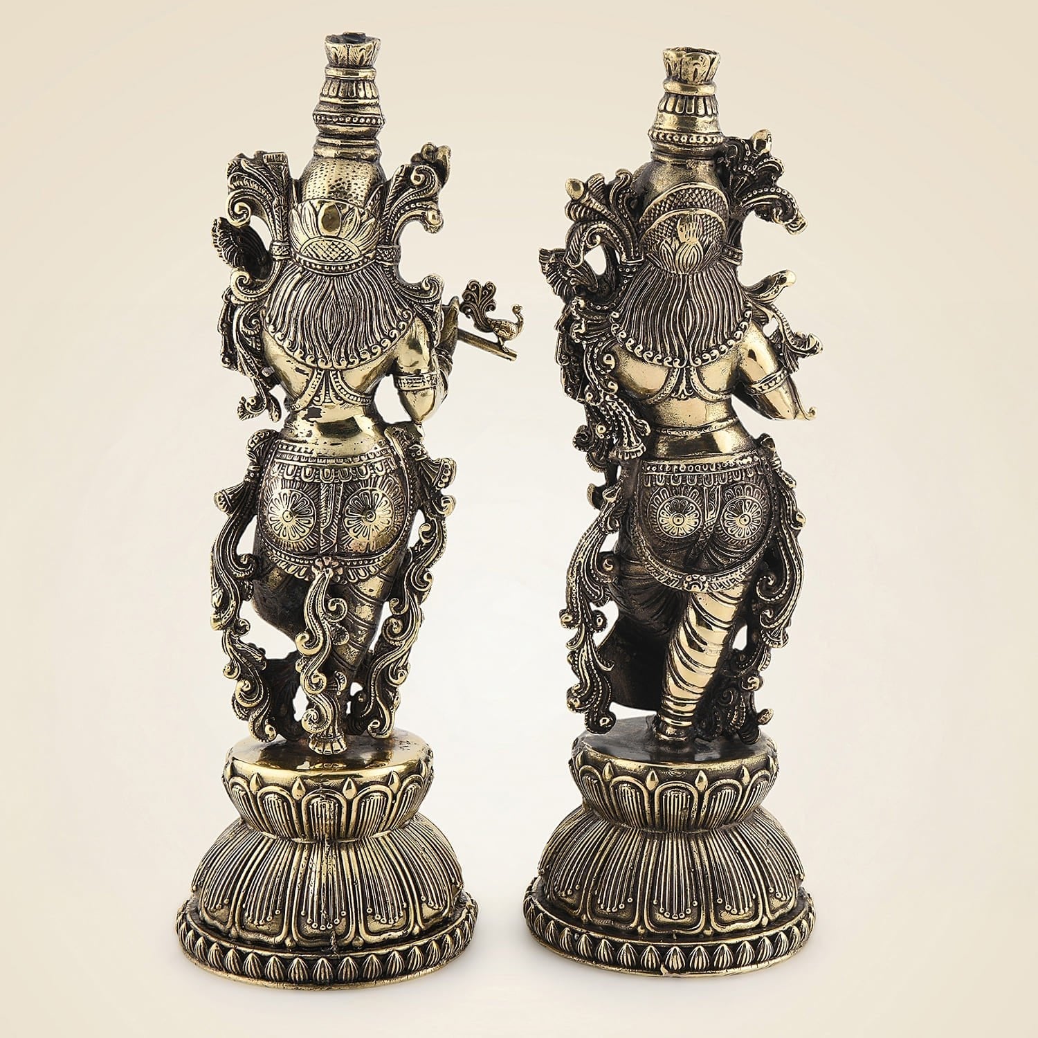 Brass Radha Krishna