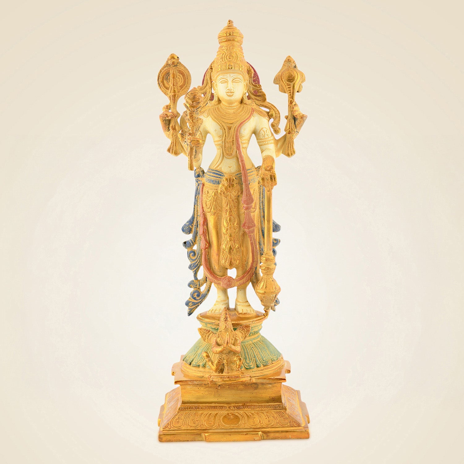 Brass Vishnu Idol