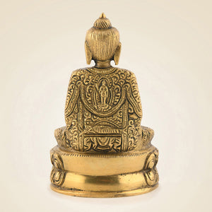Brass Buddha Idol