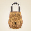 Pure Brass Owl Lock