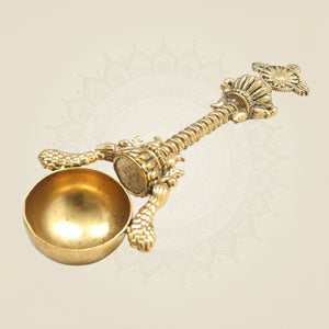 Brass Havan Spoon