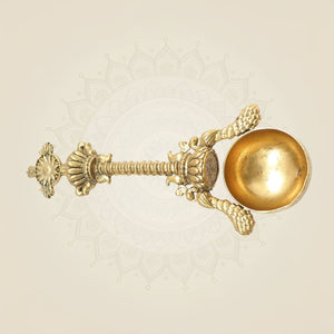 Brass Havan Spoon