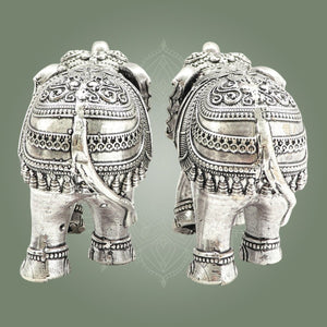 Brass Elephant Murti
