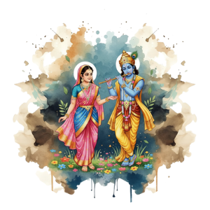 Radha Krishna Statue