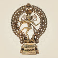 Brass Nataraja Murti 21.5" - Big Size Lord Shiva in Cosmic Dance Form Idol