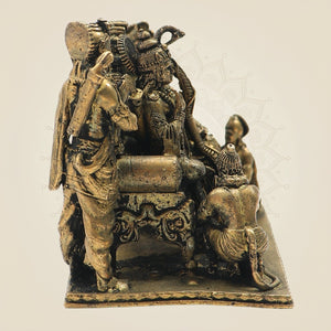 Panchaloha Ram Darbar Murti