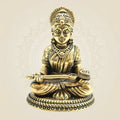Lightweight Brass Annapurna Devi Idol – Superfine Handcrafted Statue for Puja & Décor 3.25"