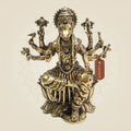Brass Varaha Dev on Lotus – A Sacred Form of Strength