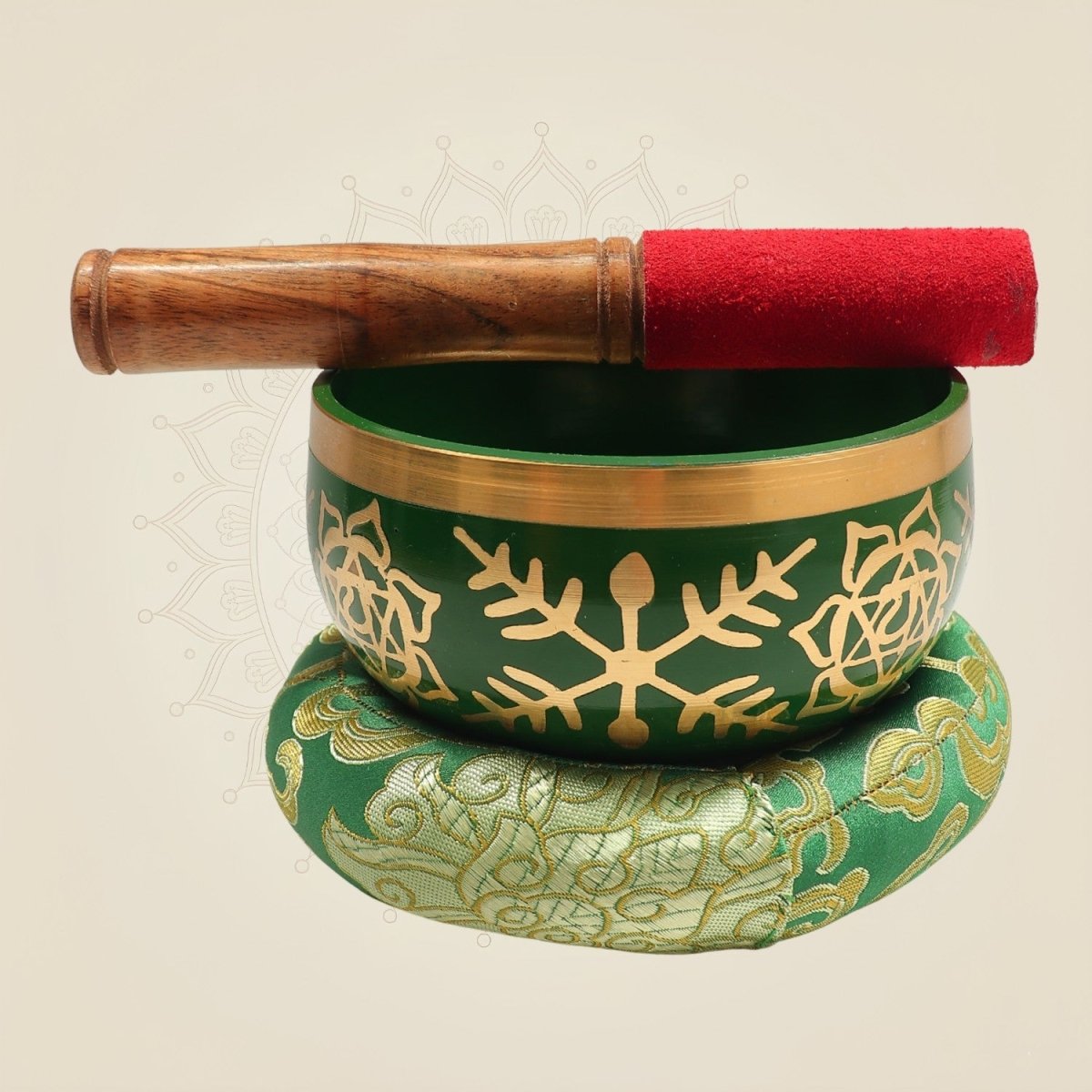 2.5" Brass Tibetan Singing Bowl for Meditation, Yoga & Sound Healing - Luxeartisanship