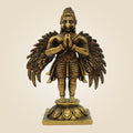 Bronze Garuda Idol Statue 3.25 - Vishnu Vahana Handmade Sculpture