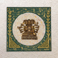 Premium Panchmukhi Hanuman Idol Wooden Wall Frame 16 – Spiritual Decor
