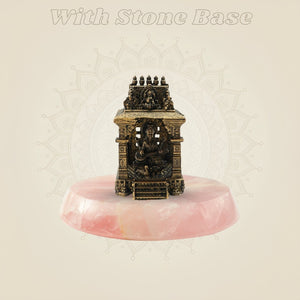 Saraswati Temple Idol wqith stone base