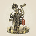 Shreenath Ji Brass Idol – 4.25" Devotional Figurine Divine for Sacred Ambience