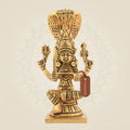 Mariamman Idol 5.25"– Handcrafted South Indian Durga Statue for Home Temple & Good Luck