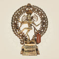 Brass Nataraja Murti 21.5" - Big Size Lord Shiva in Cosmic Dance Form Idol