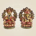 Brass Lakshmi Ganesh Idol