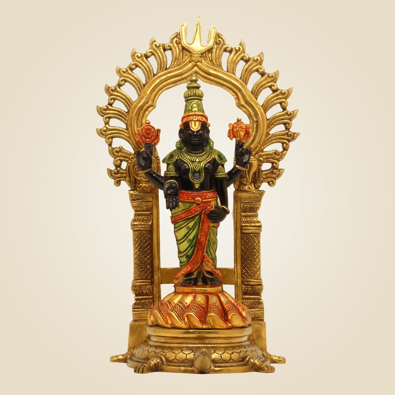 Brass Tirupati Balaji Statue