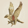 Brass Flying Eagle – Symbol of Freedom and Focus