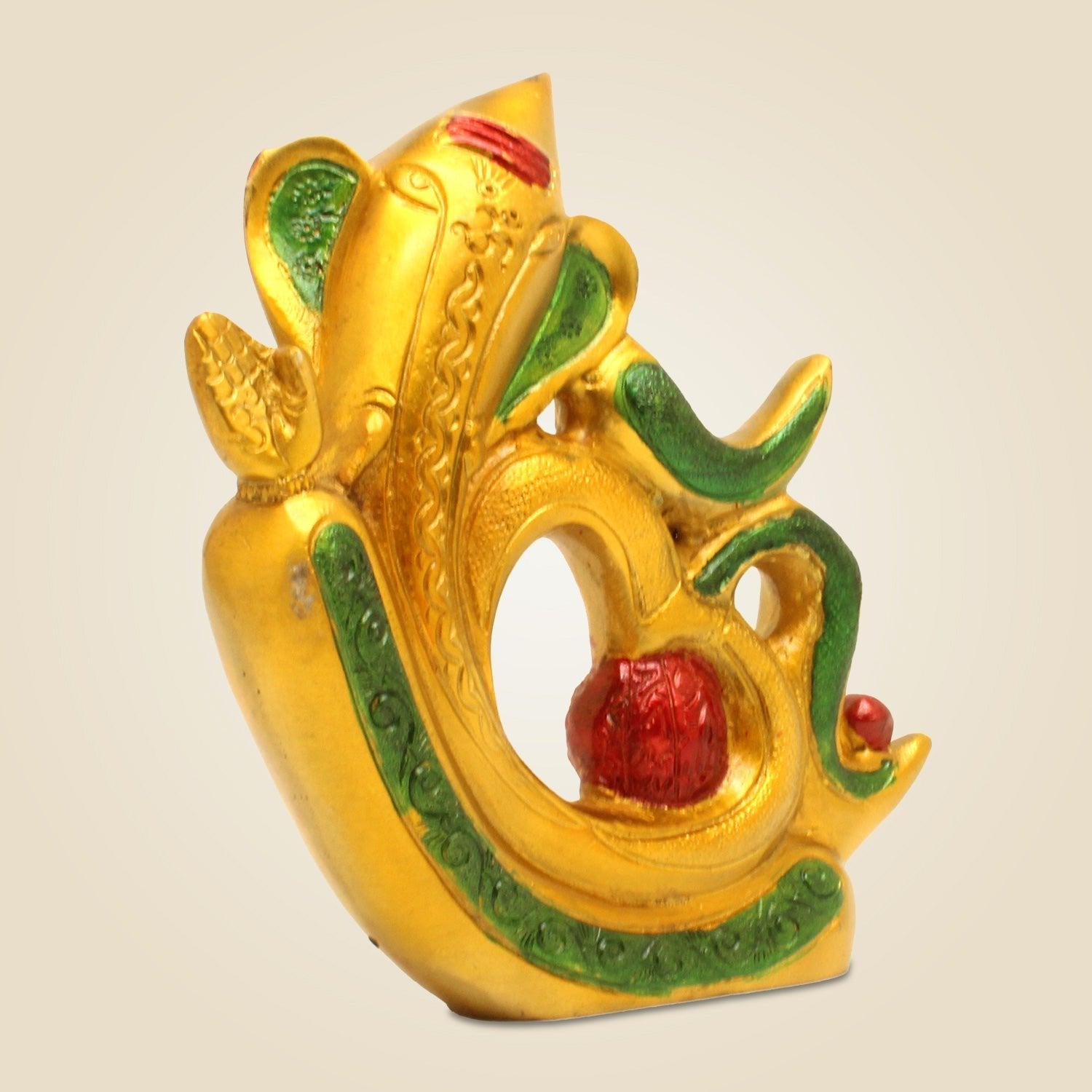 Brass Om Ganesha 