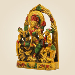 Brass Gajlaxmi Idol