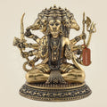 Panchmukhi Hanuman Brass Idol 3" – Handcrafted Superfine Lightweight Statue